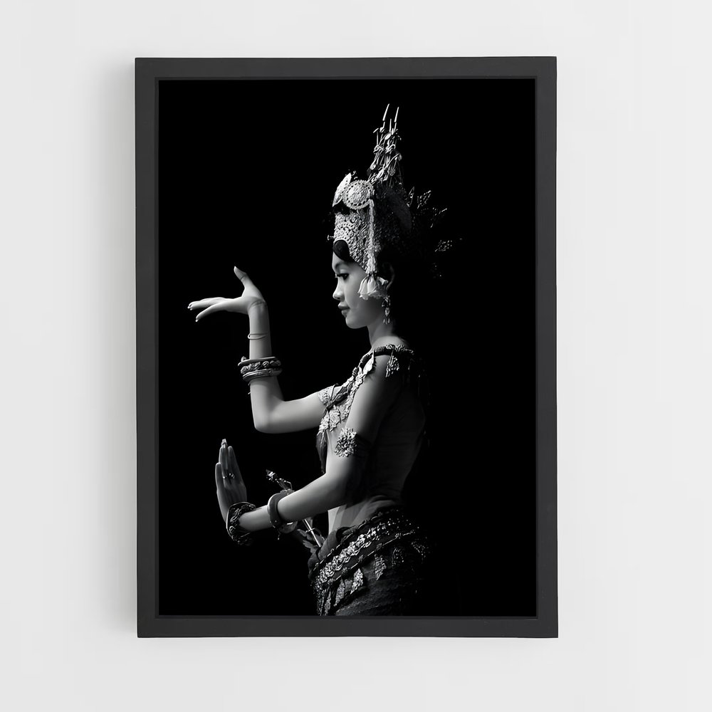 Poster Oriental dance headdress – affiche Danse (vue 2)